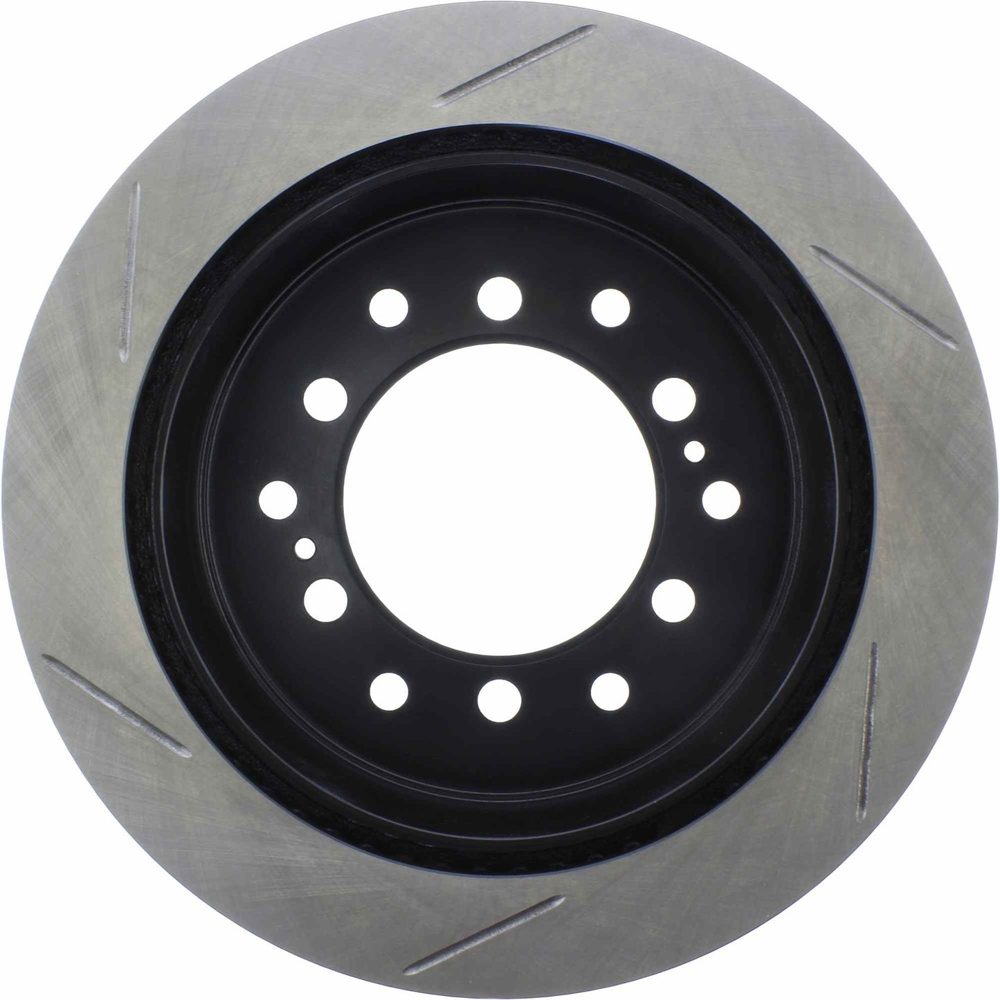 StopTech Sport Slotted (CRYO) 10-19 Lexus GX Front Left Slotted Rotor 126.44175CSL
