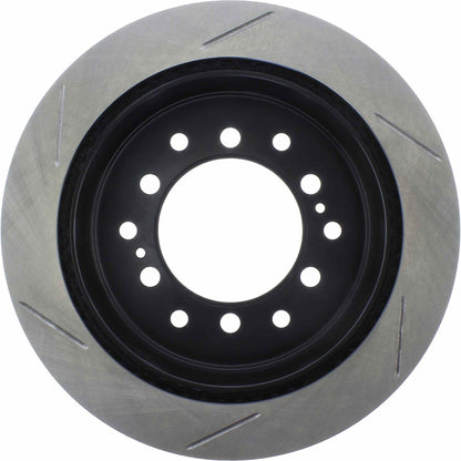 StopTech Sport Slotted (CRYO) 10-19 Lexus GX Front Left Slotted Rotor 126.44175CSL