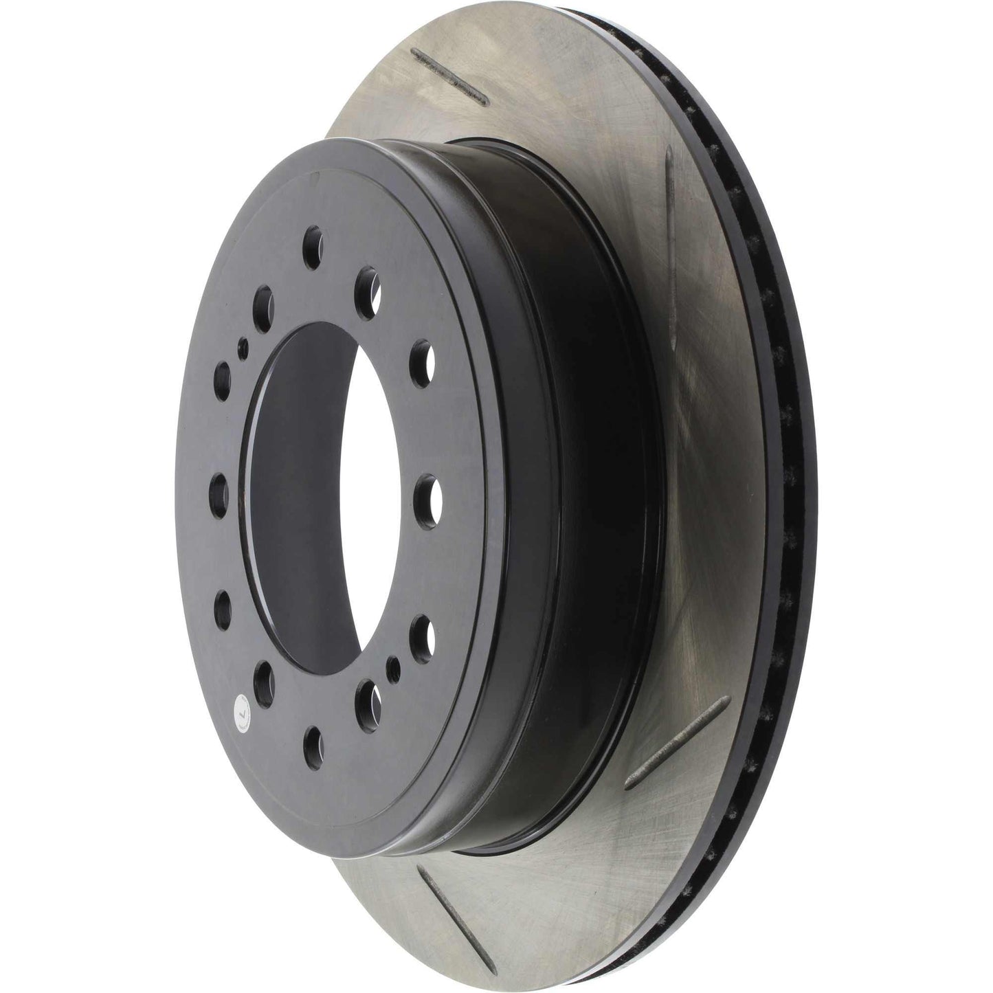 StopTech Sport Slotted (CRYO) 10-19 Lexus GX Front Left Slotted Rotor 126.44175CSL