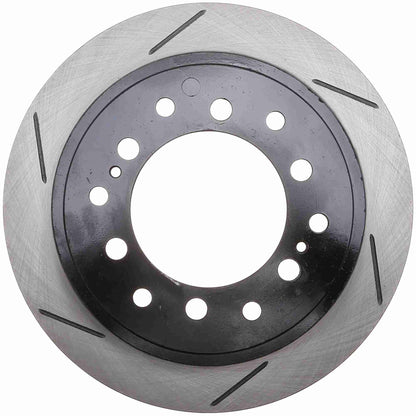StopTech Sport Slotted (CRYO) 10-19 Lexus GX / Toyota 4Runner Rear Right Rotor 126.44175CSR