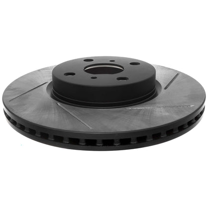 StopTech Sport Slotted Brake Rotor; Front Left