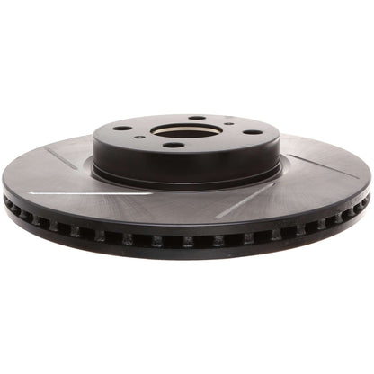 StopTech Sport Slotted Brake Rotor; Front Right