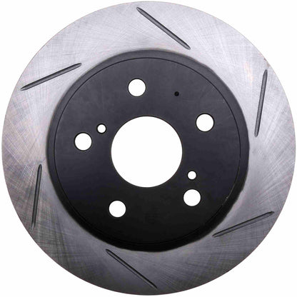 StopTech Sport Slotted Brake Rotor; Rear Left