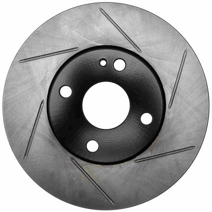 StopTech 17-18 Toyota Yaris iA Front Left Sport Slotted Rotor 126.44182SL