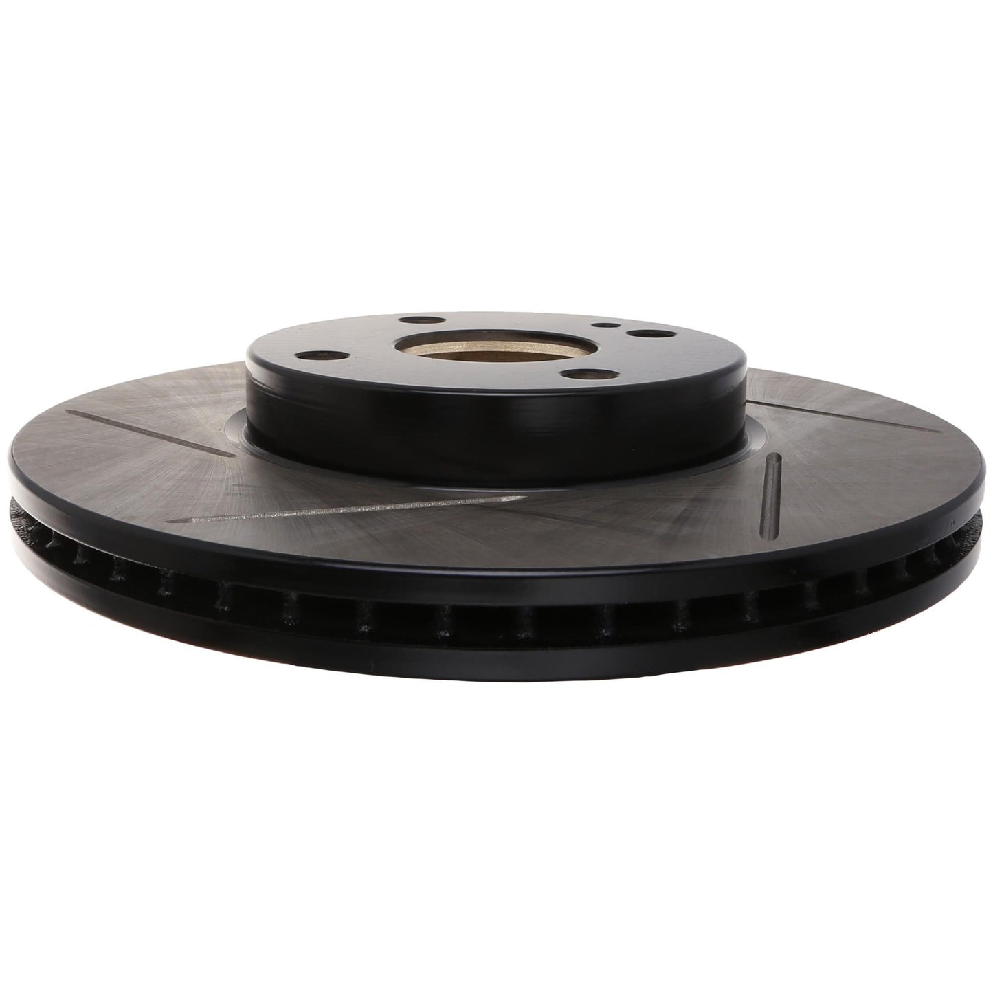 StopTech 17-18 Toyota Yaris iA Front Right Sport Slotted Rotor 126.44182SR