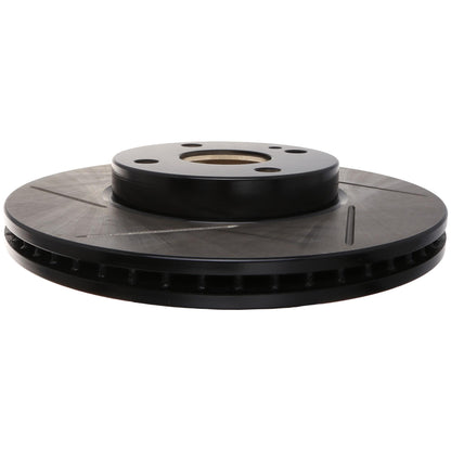 StopTech 17-18 Toyota Yaris iA Front Right Sport Slotted Rotor 126.44182SR