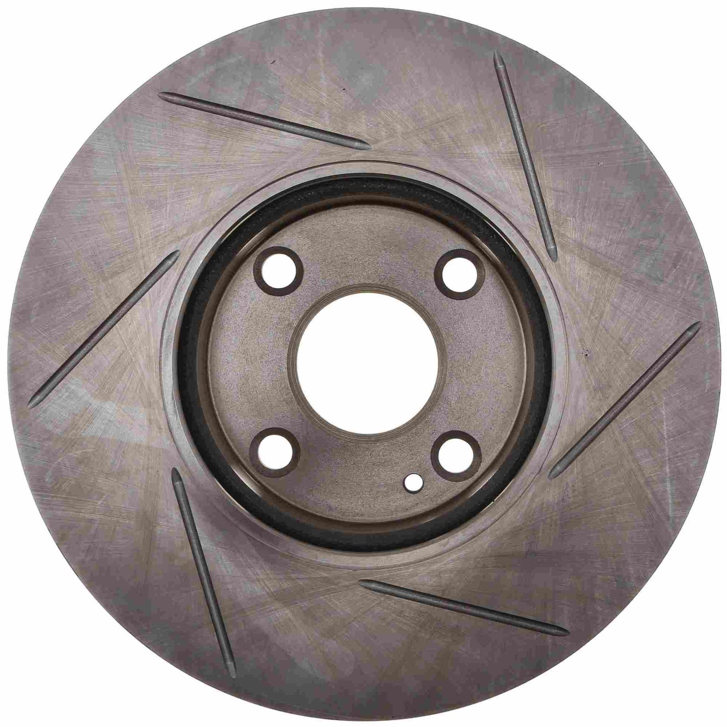 StopTech 17-18 Toyota Yaris iA Front Right Sport Slotted Rotor 126.44182SR