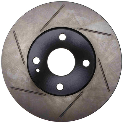 StopTech 17-18 Toyota Yaris iA Front Right Sport Slotted Rotor 126.44182SR