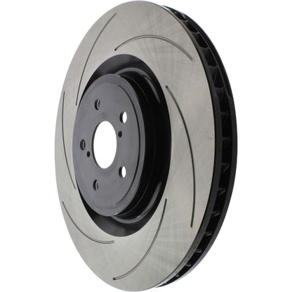 Centric Parts Disc Brake Rotor Premium OE Style Slotted e-Coated for 2019-2018 Lexus GS300 2020-2016 GS350 126.44192