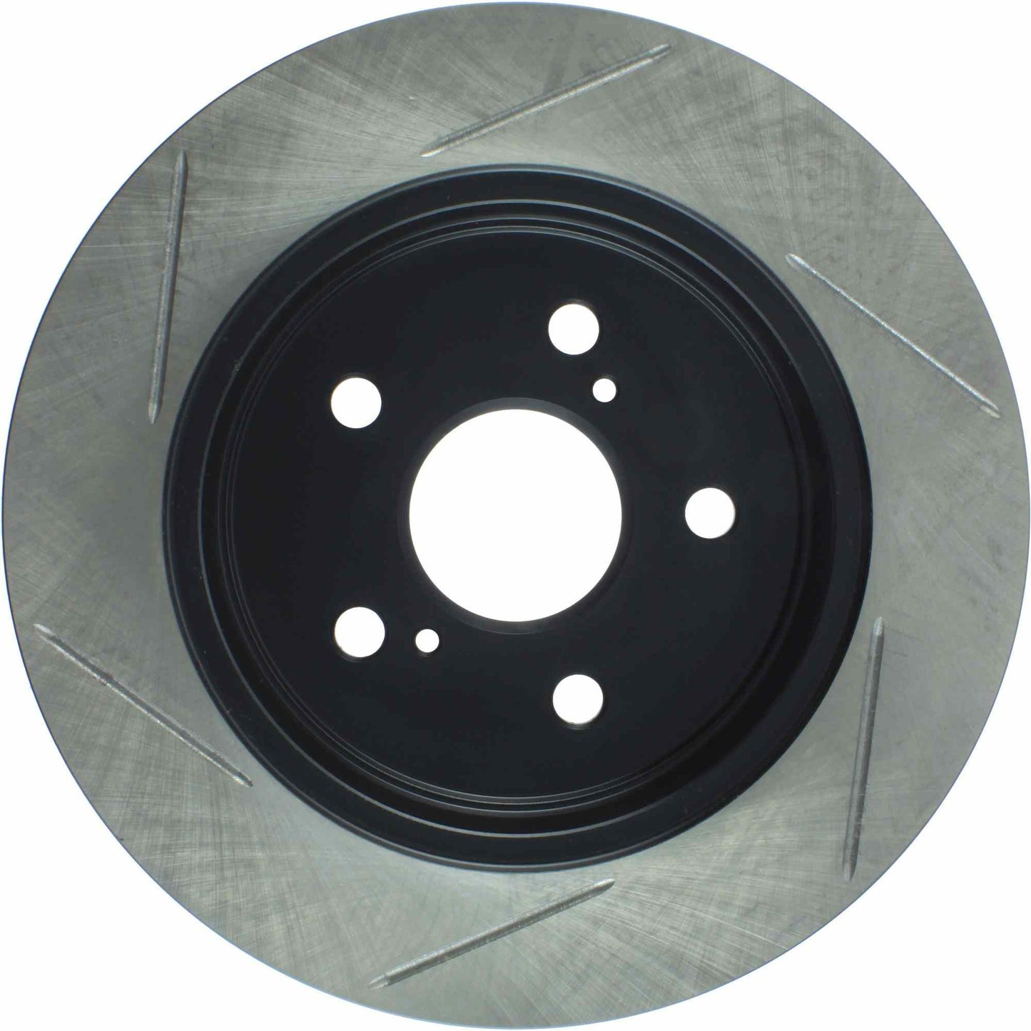 StopTech 15-16 Nissan NX200T / NX300H Slotted Rear Left Sport Brake Rotor 126.44195SL