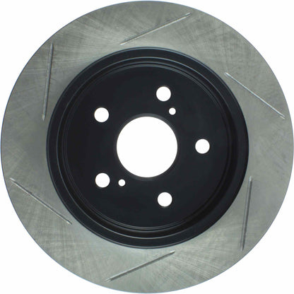 StopTech 15-16 Nissan NX200T / NX300H Slotted Rear Left Sport Brake Rotor 126.44195SL