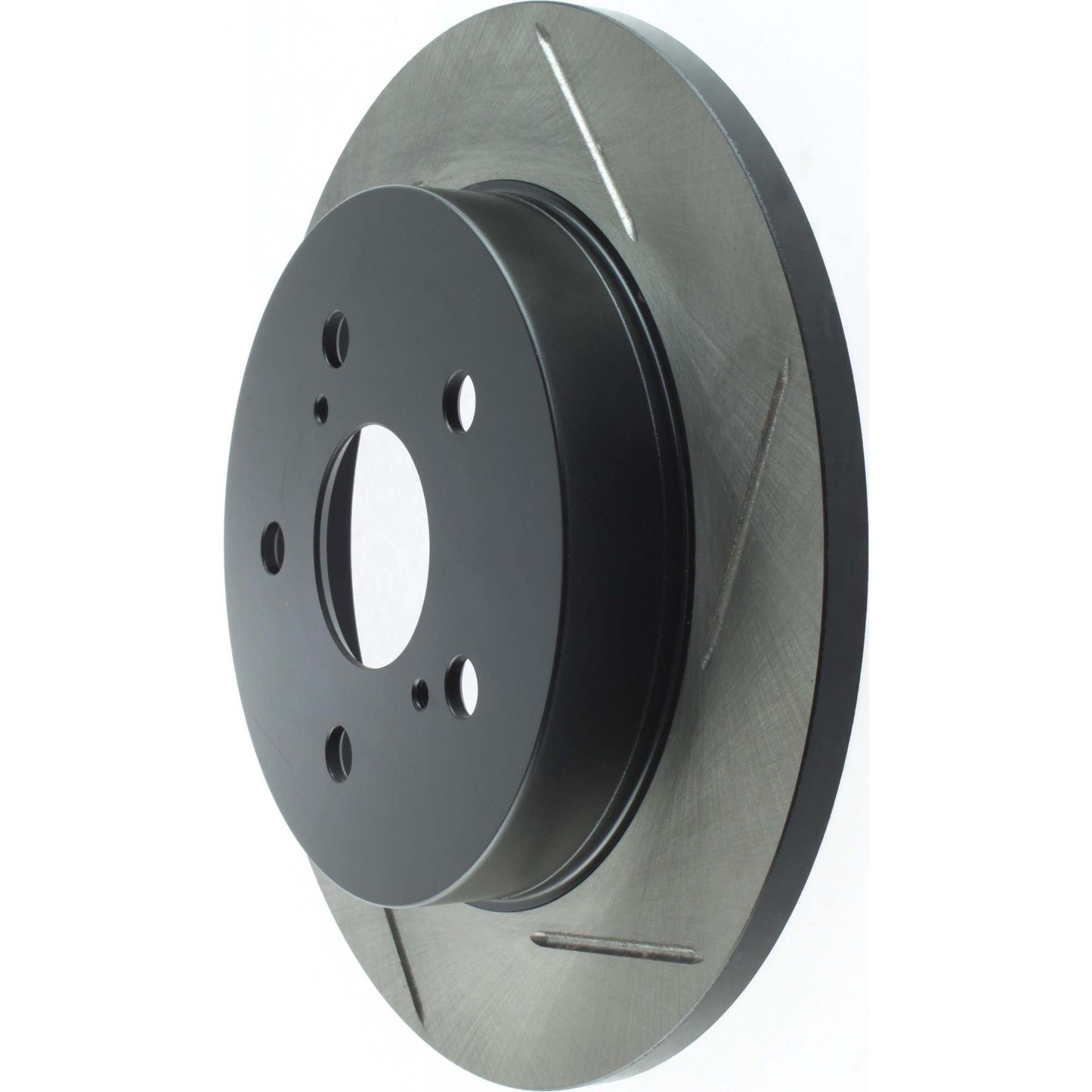StopTech 15-16 Nissan NX200T / NX300H Slotted Rear Left Sport Brake Rotor 126.44195SL