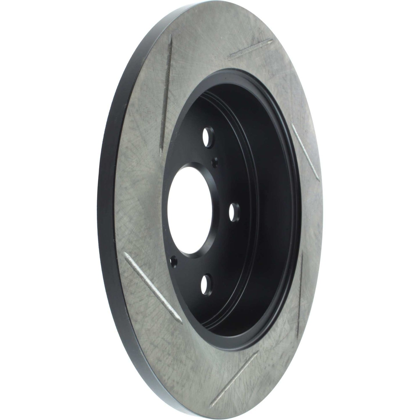 StopTech 15-16 Nissan NX200T / NX300H Slotted Rear Left Sport Brake Rotor 126.44195SL