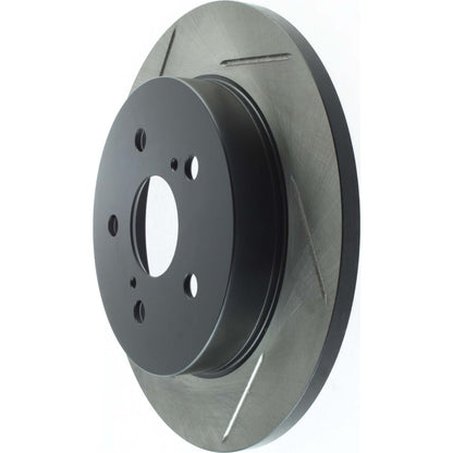 StopTech 15-16 Nissan NX200T / NX300H Slotted Rear Right Sport Brake Rotor 126.44195SR