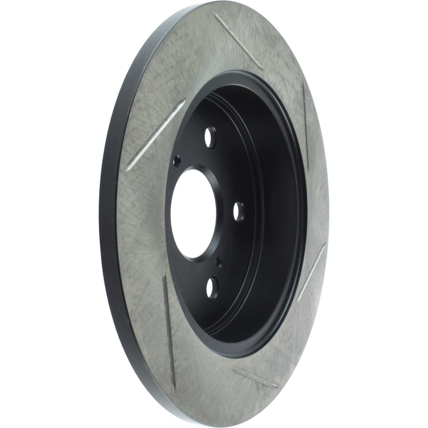StopTech 15-16 Nissan NX200T / NX300H Slotted Rear Right Sport Brake Rotor 126.44195SR