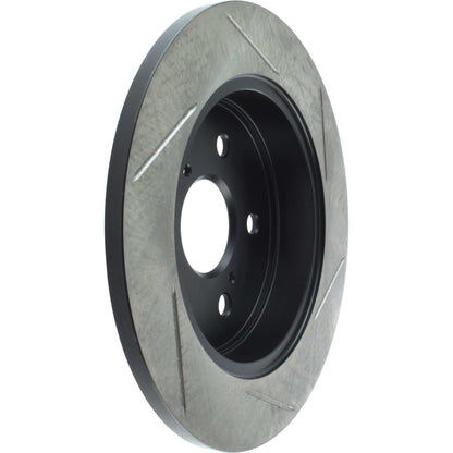 StopTech 15-16 Nissan NX200T / NX300H Slotted Rear Right Sport Brake Rotor 126.44195SR