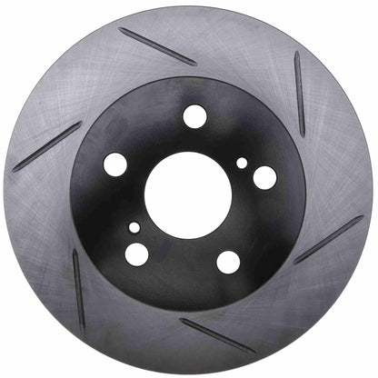 StopTech 2017 Toyota Prius Three Touring Front Left Sport Slotted Rotor 126.44196SL