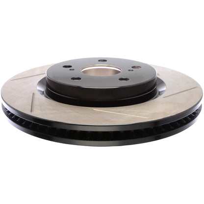 StopTech 18-20 Toyota Avalon/Camry/Rav4 Sport Slotted Front Left Rotor 126.44202SL