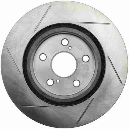 StopTech 18-20 Toyota Avalon/Camry/Rav4 Sport Slotted Front Left Rotor 126.44202SL