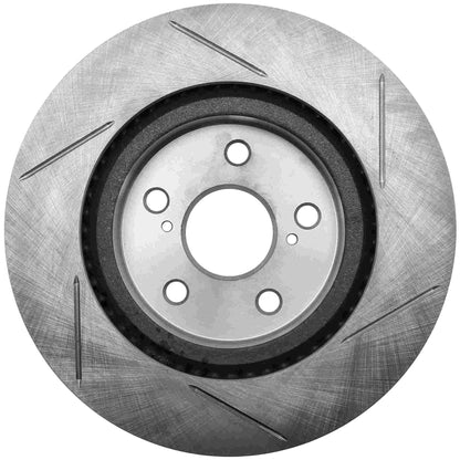 Stoptech 18-20 Toyota Avalon/Camry/Rav4 Sport Slotted Front Right Rotor 126.44202SR