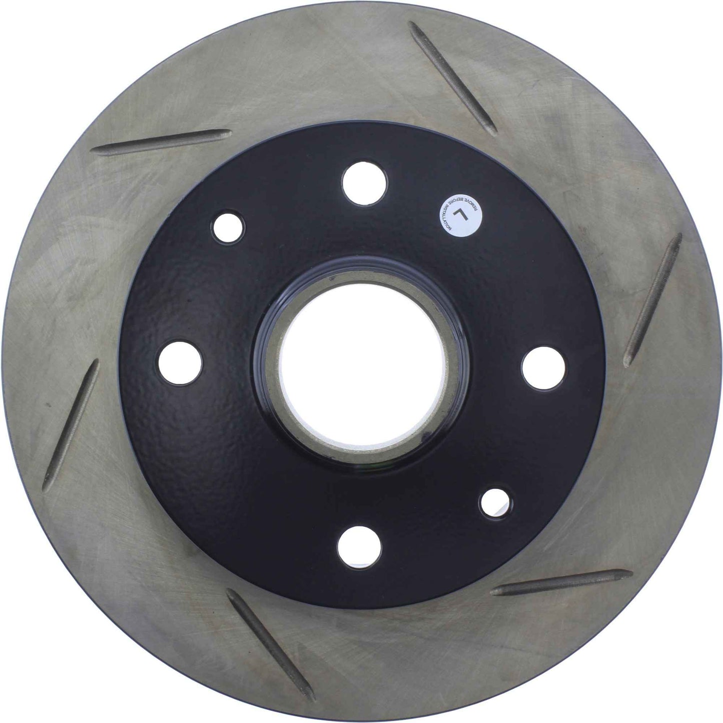 StopTech Sport Slotted 81-83 Mazda RX-7 Rear Left Slotted Rotor 126.45000SL