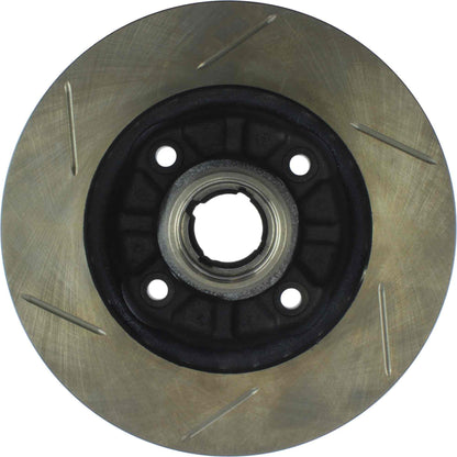 StopTech Power Slot 84-85 Mazda RX-7 Slotted Left Front Rotor 126.45012SL