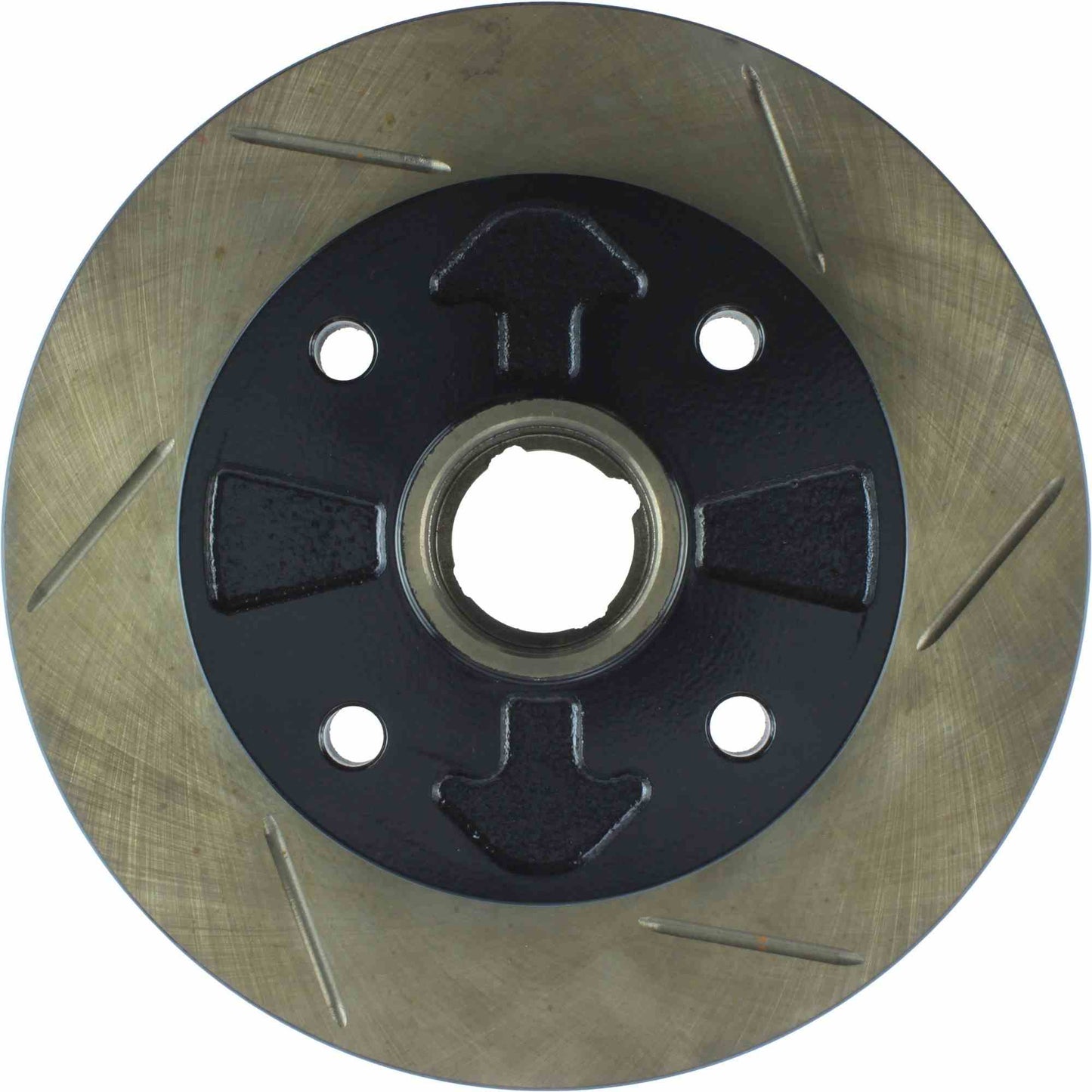 StopTech Power Slot 84-85 Mazda RX-7 Slotted Left Front Rotor 126.45012SL