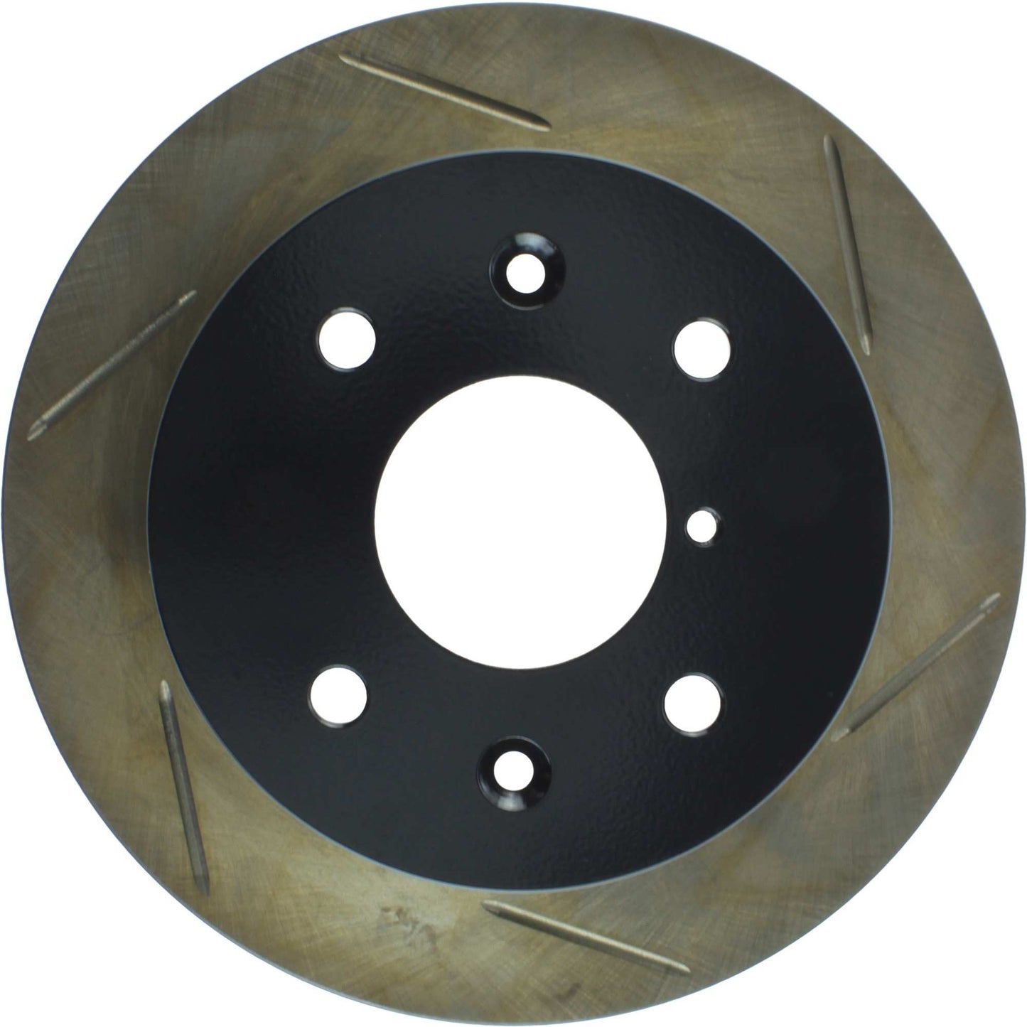 StopTech Sport Slotted Brake Rotor; Rear Left