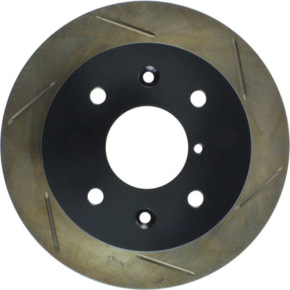 StopTech Sport Slotted Brake Rotor; Rear Left