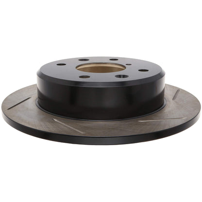StopTech Sport Slotted Brake Rotor; Rear Left
