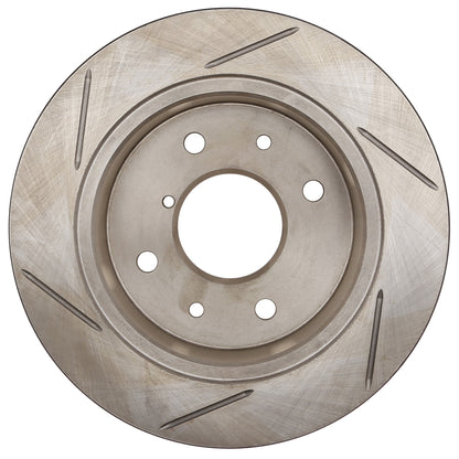 StopTech Sport Slotted Brake Rotor; Rear Left