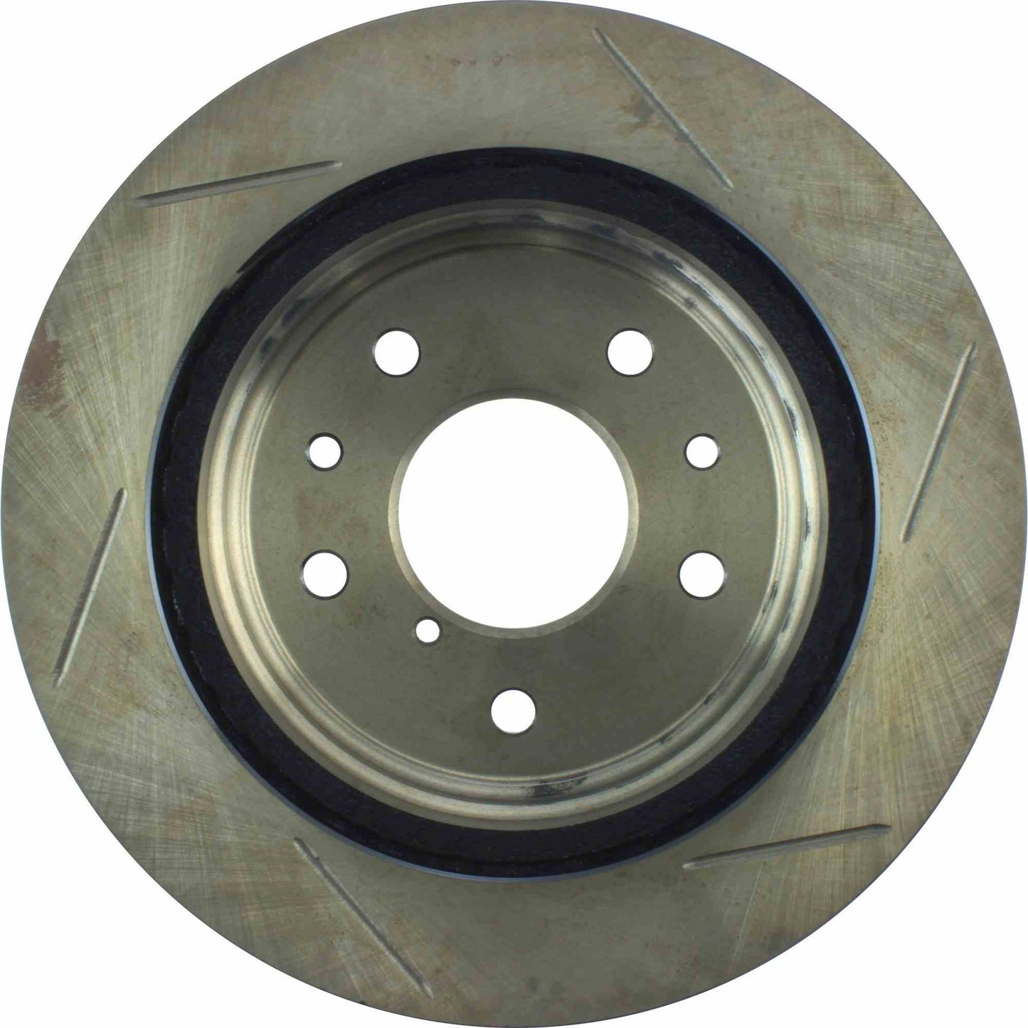 StopTech 86-91 Mazda RX7 Turbo Right Rear Slotted Sport Cryo Brake Rotor 126.45024CSR