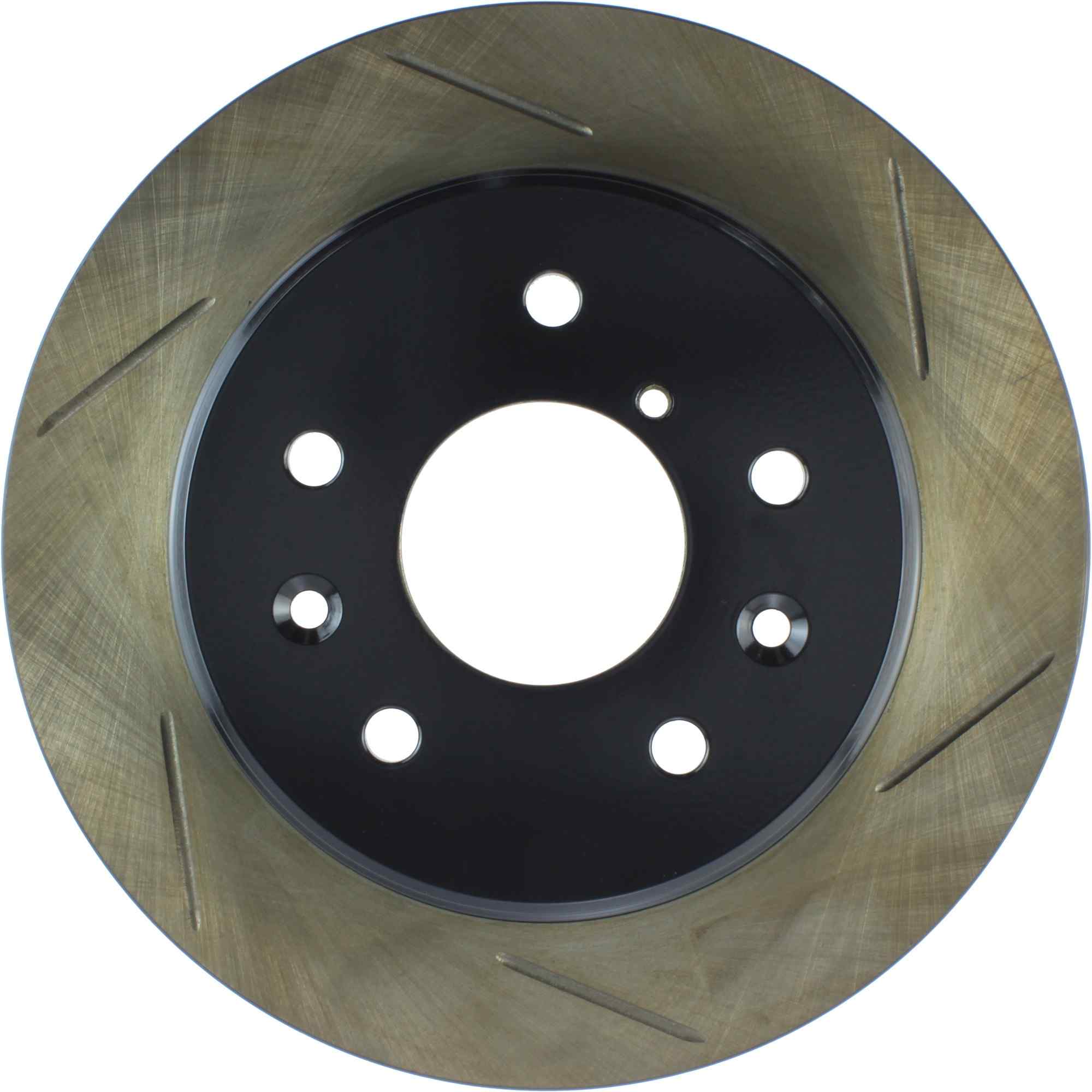 StopTech Sport Slotted Brake Rotor; Rear Left