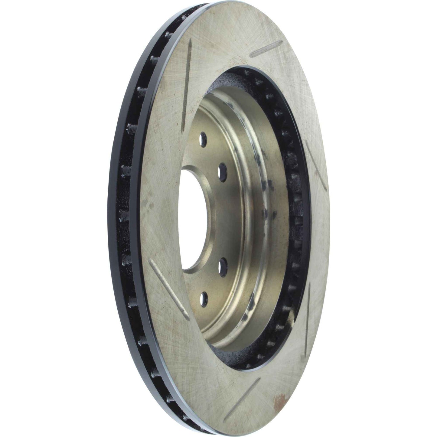 StopTech Sport Slotted Brake Rotor; Rear Left