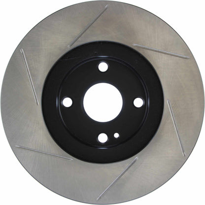 StopTech Power Slot 01-05 Mazda Miata Sport Suspension/Turbo SportStop Slotted Front Left Rotor 126.45061SL