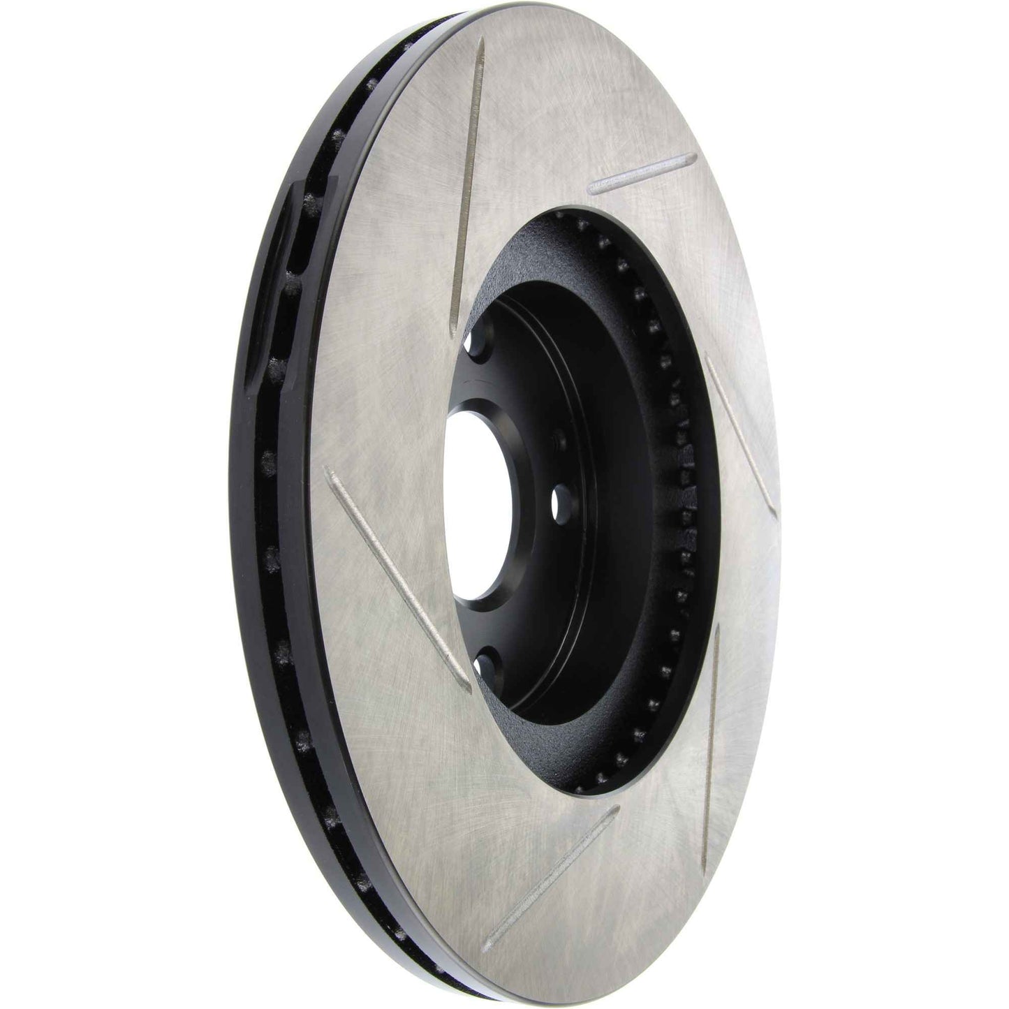 StopTech Power Slot 01-05 Mazda Miata Sport Suspension/Turbo SportStop Slotted Front Left Rotor 126.45061SL