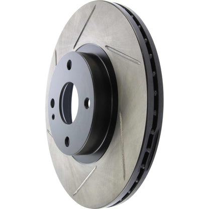 StopTech Power Slot 01-05 Mazda Miata Sport Suspension/Turbo SportStop Slotted Front Right Rotor 126.45061SR