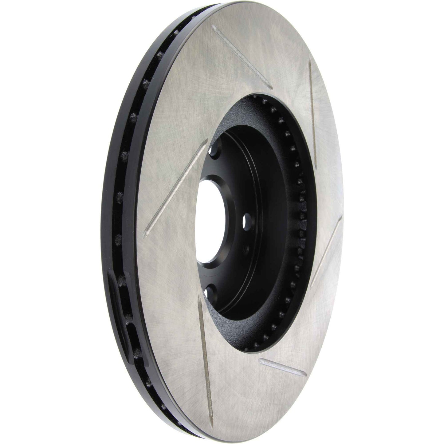 StopTech Power Slot 01-05 Mazda Miata Sport Suspension/Turbo SportStop Slotted Front Right Rotor 126.45061SR