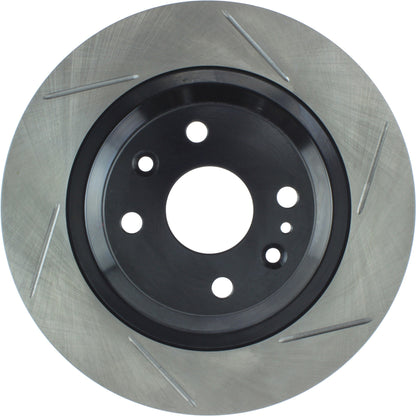 StopTech Sport Slotted Brake Rotor; Rear Left