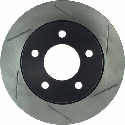 StopTech Power Slot 04-10 Mazda 3 Slotted Left Rear Rotor 126.45066SL
