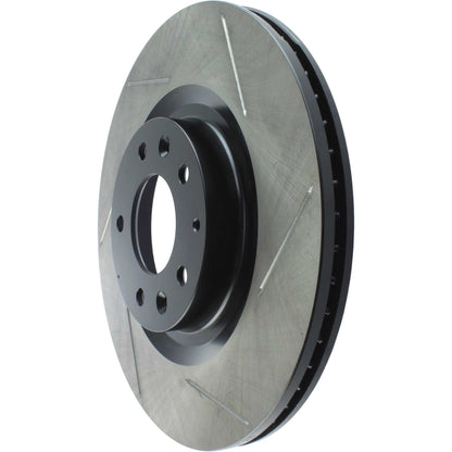 StopTech Power Slot 2003+ Mazda RX8 Slotted CRYO Left Front Rotor - SPORT SUSPENSION ONLY 126.45071CSL