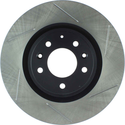 StopTech Power Slot 2003+ Mazda RX8 Slotted Left Front Rotor - SPORT SUSPENSION ONLY 126.45071SL
