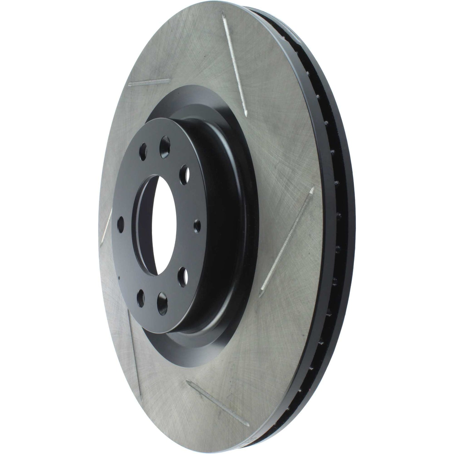 StopTech Power Slot 2003+ Mazda RX8 Slotted Left Front Rotor - SPORT SUSPENSION ONLY 126.45071SL