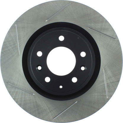 StopTech Power Slot 2003+ Mazda RX8 Slotted Right Front Rotor - SPORT SUSPENSION ONLY 126.45071SR