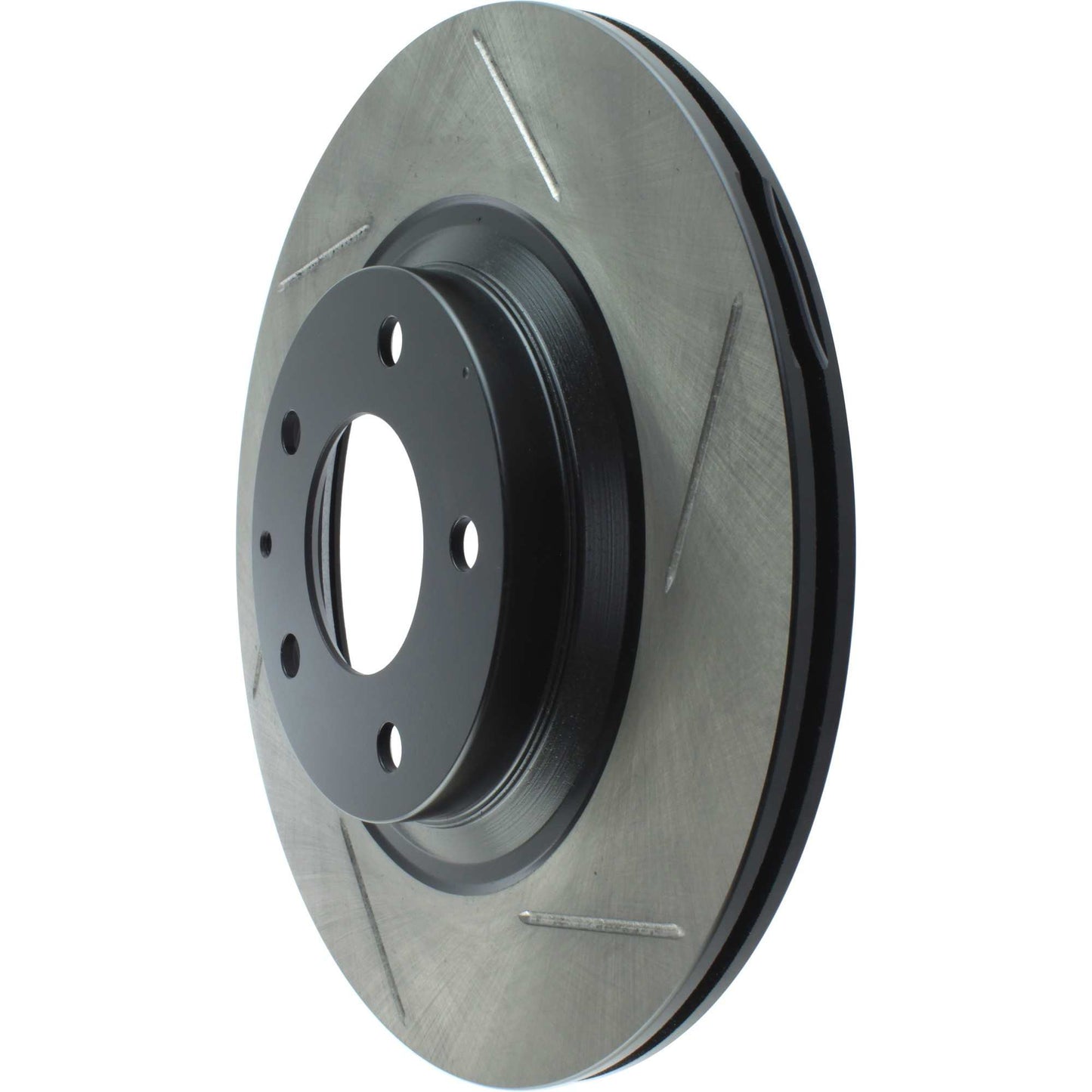 StopTech Power Slot 2003+ Mazda RX8 Slotted Left Rear Rotor - SPORT SUSPENSION ONLY 126.45072SL