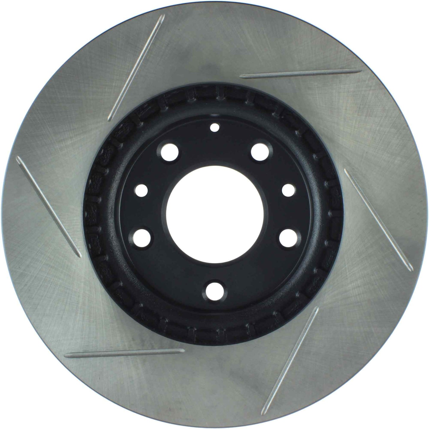 StopTech Power Slot 07-08 Ford Edge / 07-09 Mazda CX-7 Normal Suspension Slotted Front Left Rotor 126.45076SL