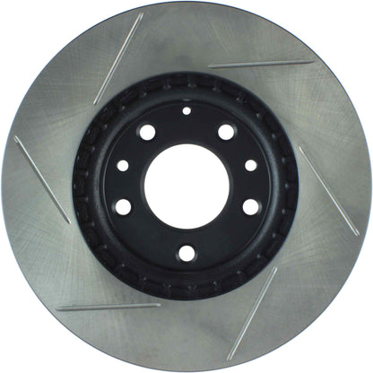 StopTech Power Slot 07-08 Ford Edge / 07-09 Mazda CX-7 Normal Suspension Slotted Front Left Rotor 126.45076SL