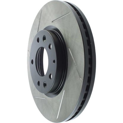 StopTech Power Slot 07-08 Ford Edge / 07-09 Mazda CX-7 Normal Suspension Slotted Front Right Rotor 126.45076SR