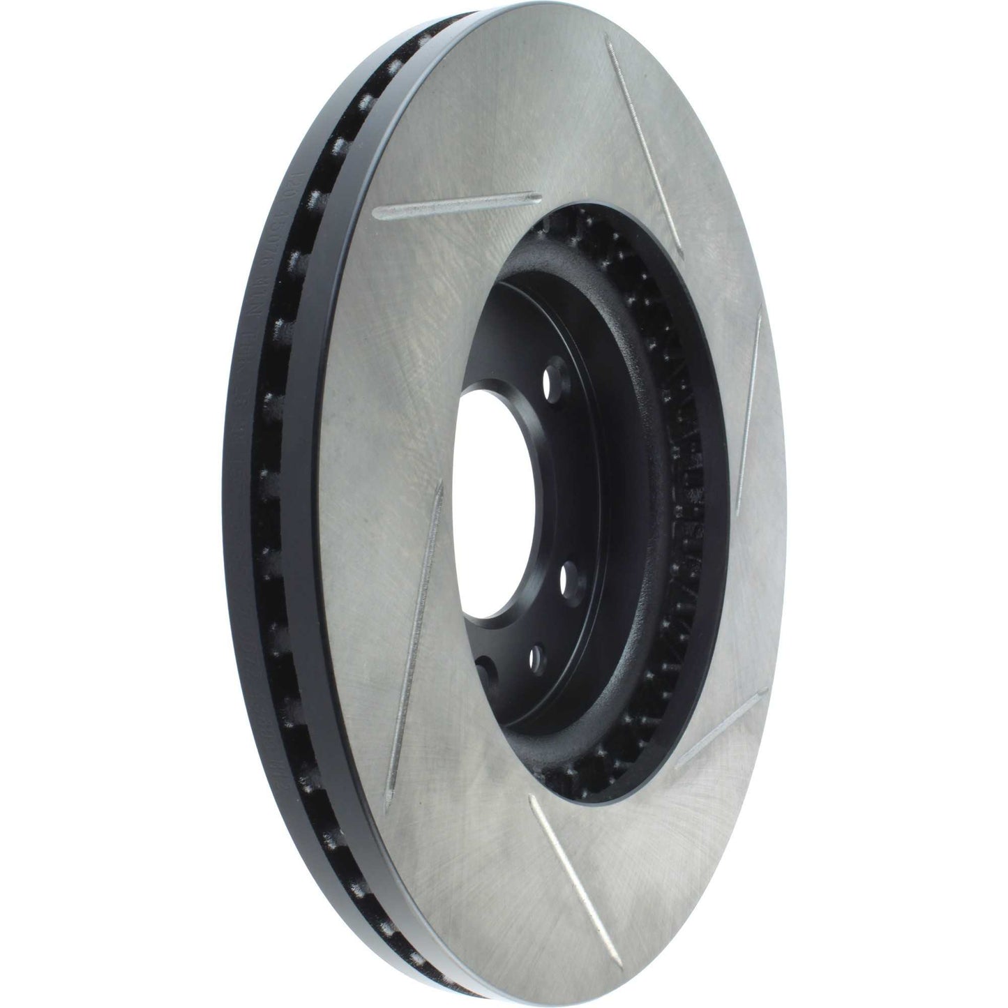 StopTech Power Slot 07-08 Ford Edge / 07-09 Mazda CX-7 Normal Suspension Slotted Front Right Rotor 126.45076SR