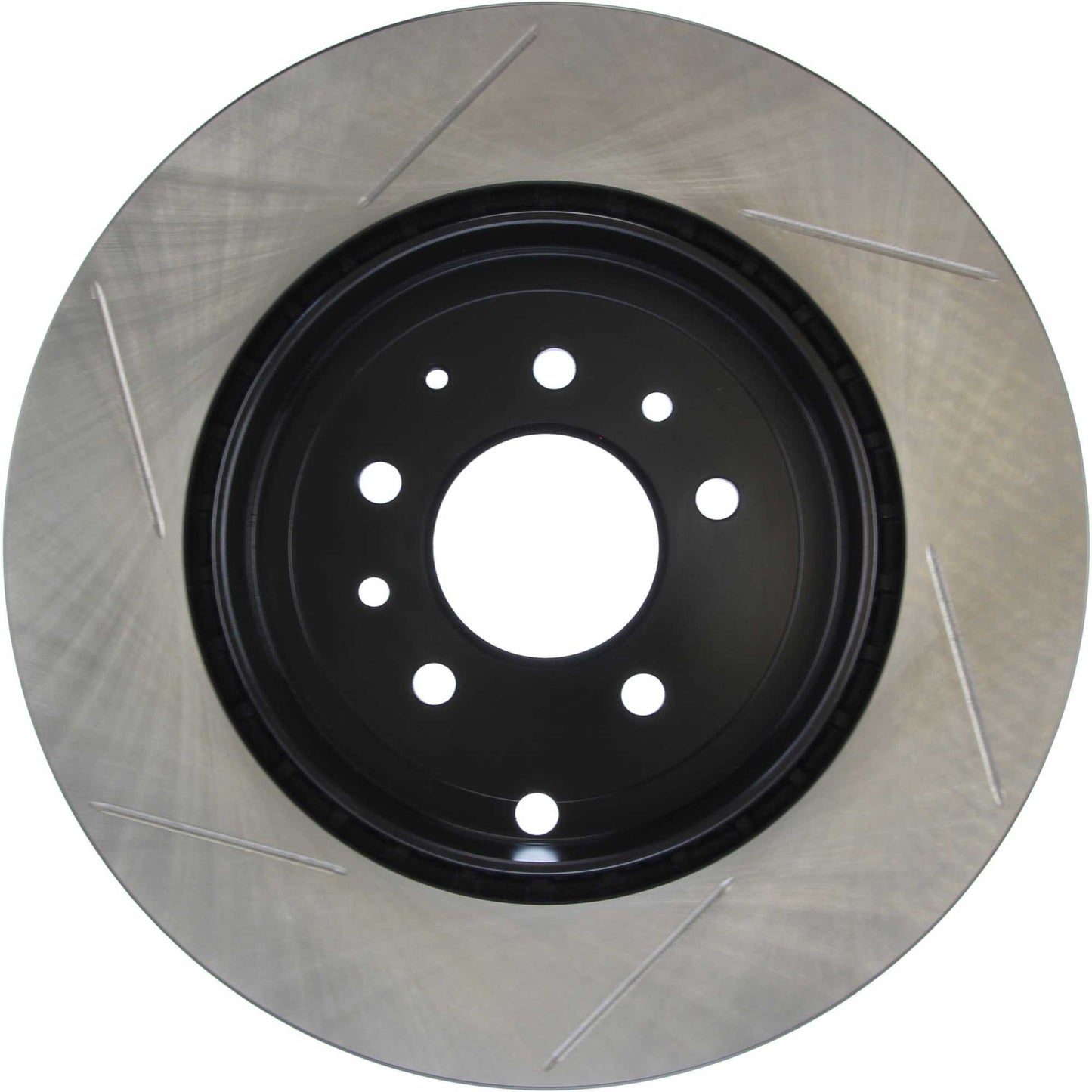 StopTech Sport Slotted Brake Rotor; Rear Left